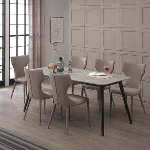 로드퍼니처/돌체101 6인용 천연세라믹 식탁세트