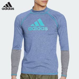 아디다스 FR 맨즈 롱슬리브 래시가드 수영복 BK5629 블루