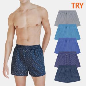 [TRY] 남성 리뉴얼 코튼 트렁크 팬티 5종