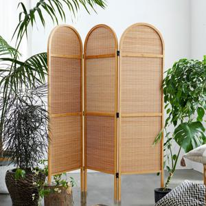 베스트리빙 공간분리 클라우드 3단 인테리어 원목 가벽 파티션