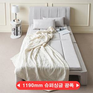 [UP그레이드 광폭형 출시] 체인지 접이식 1인 소파베드 침대시 SS 슈퍼싱글 1100+사이즈업 6색 커버분리 세탁가능 좌식 바닥소파 (쿠션2개 선물Dream)