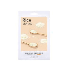 [미샤] 에어리 밀착 시트마스크 (쌀)