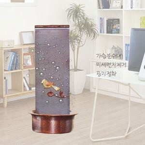 실내분수대 이앤미니폭포 국산 황동 수제 자연가습 미세먼지제거