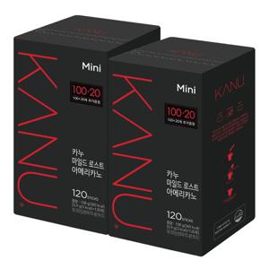 카누 미니 마일드108g 100T+20T x 2개