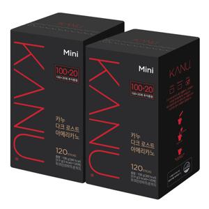 카누 미니 다크108g 100T+20T x 2개