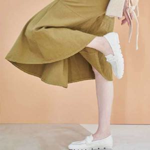 [블루피오레] 리얼 램스킨 매듭 드라이빙 로퍼 BFS800