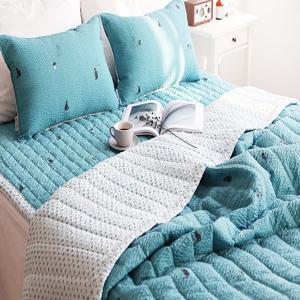 시어서커 여름이불 치코 이불패드베개커버풀세트 SS 그린