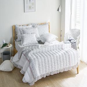 플라워 시어서커 여름이불 엘리이불패드베개커버Q풀세트 핑크