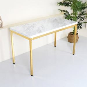 착불 체어센스 다비드 600x1200 식탁 대리석 마블 카페 골드 테이블