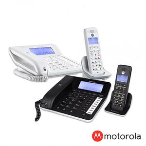 모토로라 유무선전화기 C7201A 블랙/화이트/자동응답/녹음