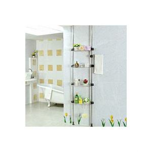 DD 욕조기둥선반 4단400 욕실선반 화장실선반 기둥식선반