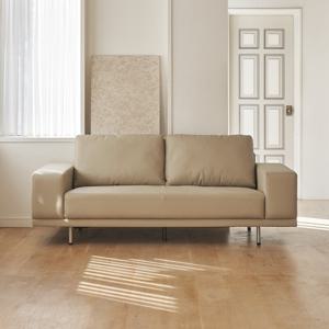 [GS베스트 가죽소파] 포더홈 글루 천연소가죽 3인용 소파