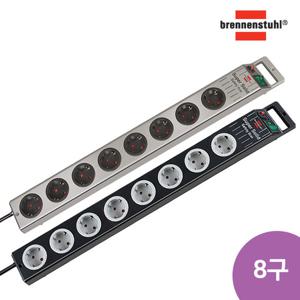 브레넨스툴 슈퍼솔리드라인 확장 소켓 8구 2.5m 멀티탭