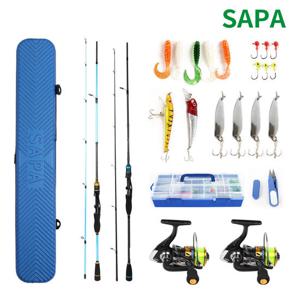 SAPA 초보자 3 루어낚시 풀세트 바다 민물낚시 원투낚시대
