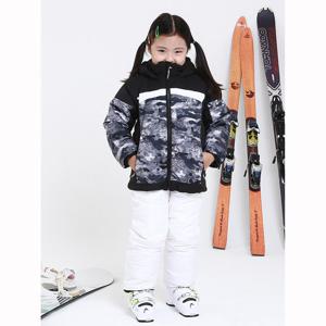 와이키 완전방수 아동 스키복 보드복 스키복세트 보드복세트 BKW