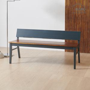 라로퍼니처 프리마 순수 원목 3인용 벤치 식탁 의자 3인 밴치