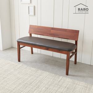 라로퍼니처 카리아 아카시아 원목 2인용 벤치 식탁 의자 2인 밴치