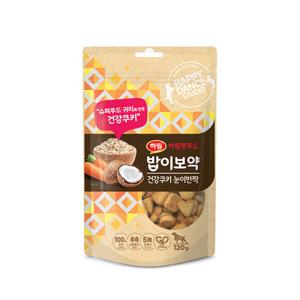 [하림펫푸드]밥이보약 DOG 건강쿠키 눈이반짝 120g (7280249)