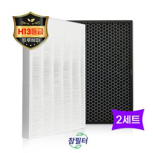 위닉스 공기청정기 ATXE593-IWK필터 타워XQ 골드 2SET