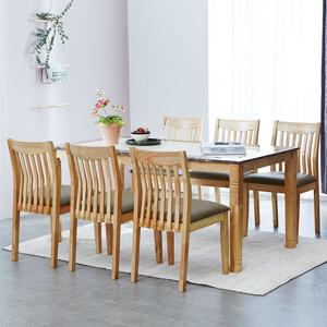 헤이몰리 타우루스 대리석 6인 식탁세트 (의자)