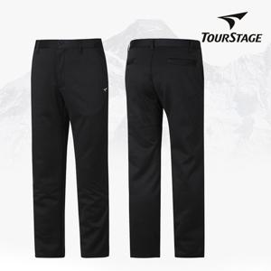 투어스테이지 남성 허리밴드 기모 골프바지 QTMF1K
