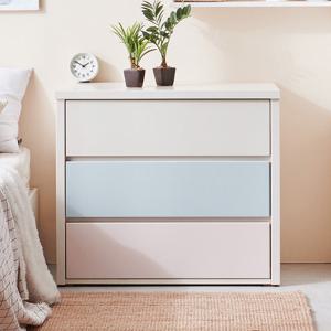 소티디자인 비비앙 광폭 3단 서랍장 870 - 2color