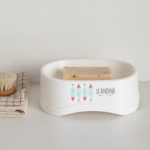 스칸디나 받침 비누갑 피쉬