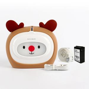 로드메일코리아 캐릭터 블루투스 라벨프린터 MAKEiD-2700 루돌프