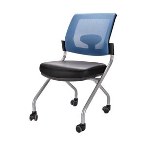 알파고 회의용의자 접이식의자 4종색상 (팔걸이무)