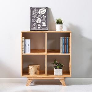 [데코마인] 디엘 원목 800 2단 오픈책장