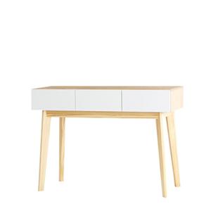 [채우리] 버딩 원목 콘솔 수납 화장대 (거울 미포함)