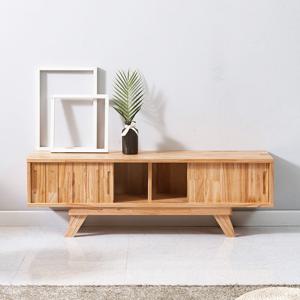 [데코마인] 디엘 원목 1200 거실장 TV다이