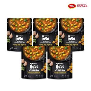 [하림펫푸드] 더리얼 퀴진 치킨카레 100g x 5개