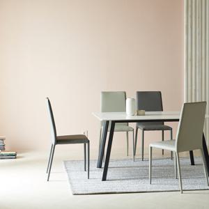 [헤닝] 모노 12T 통 세라믹 4인 식탁세트