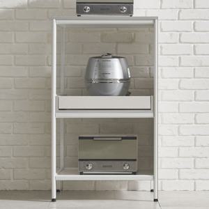 클릭 미니 렌지대 600 수납장 전기밥솥 선반 밥통 렌지장 (착불)