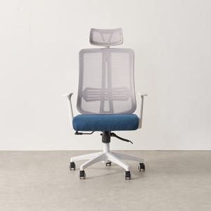 소담갤러리 피카소 9001 블루 화이트 메쉬 학생의자 컴퓨터의자