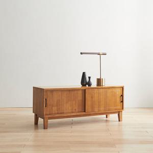 디체 고무나무 원목 거실장 TV 다이 1200 GNF217