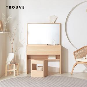 에세이 보니 사각와이드거울 콘솔화장대