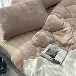 10미리 프리미엄 극세사 이불 겨울 차렵이불_SS이불 베개세트