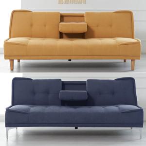 씨어터 3인용 쇼파 등받이 각도조절 접이식 소파베드 이지클린 패브릭 방수원단 스틸다리 원목다리 선택형 7가지색상