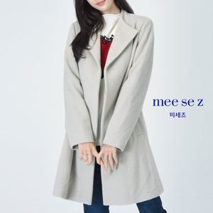 [미세즈] 앙고라/ 캐시미어 윙카라 세미더블 코트_M84HC05