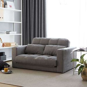 수오 홈즈 홈바형 생활발수 2인용 접이식 소파베드 (3711-2)