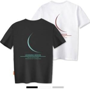 엘라모 리닝문 반팔 티셔츠 남녀공용 S~4XL 빅사이즈