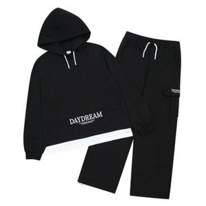 [에스핏]레이어드 와이드 세트 상하복 - 블랙 (SJZ101FKTR09)_CJ