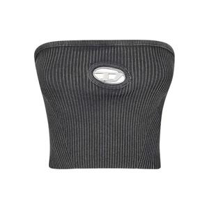 디젤 민소매 티셔츠 A148130AKBQ900 Black