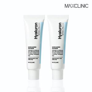 [맥스클리닉] 히알루론 워터 베리어 선세럼 40ml 1+ 1