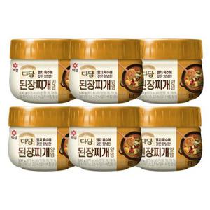 [CJ제일제당]백설 다담 된장찌개양념 530g x6개