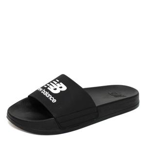 (220mm)NB 뉴발란스 NB 로고 발편한 스포츠 슬리퍼 블랙 SD1101HBB2