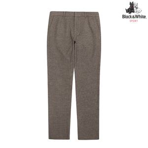 [블랙앤화이트] 22FW남성 체크패턴 겨울팬츠 5092GBWP_BROWN