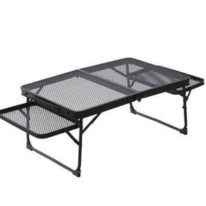[캠핑문]FZH 캠핑 다용도 테이블 아이언메쉬 사이드윙
